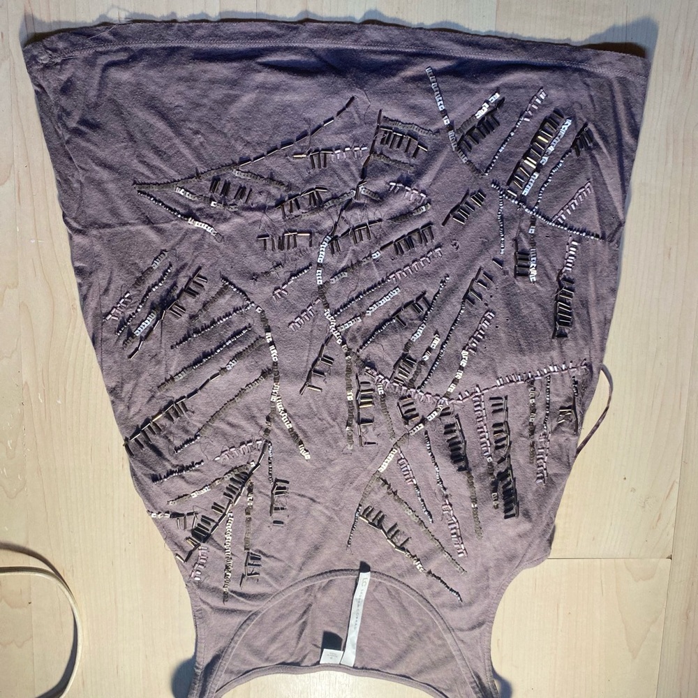 LC Lauren Conrad Lavender Top
